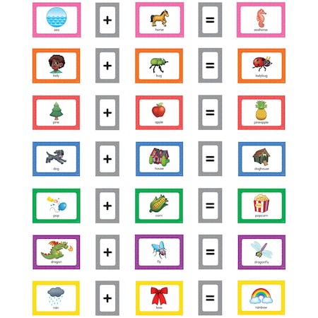 Teacher Created Resources Compound Words Pocket Chart Cards, 2PK TCR20853